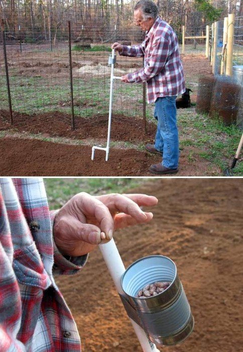 Инструмент для высадки семян.
