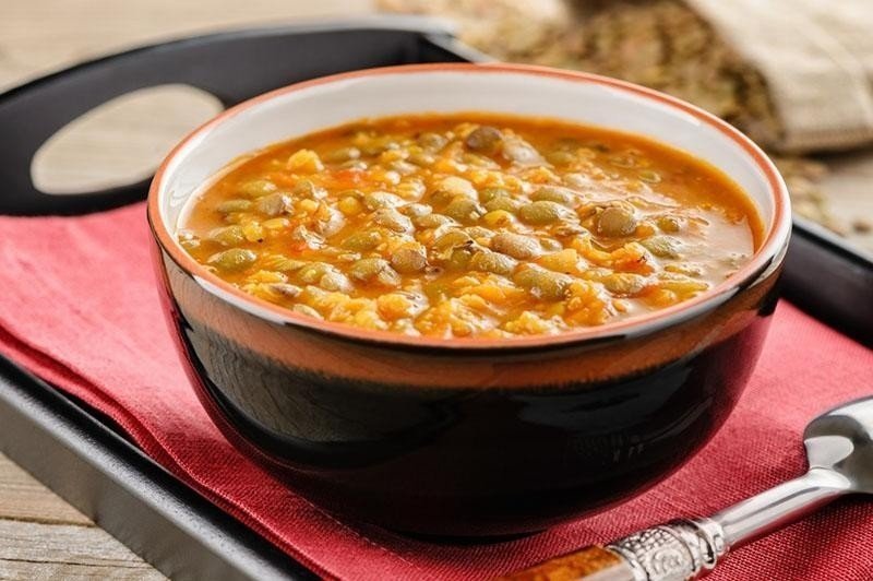 Турецкий суп из красной чечевицы