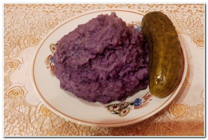 Фиолетовый картофель «северное сияние