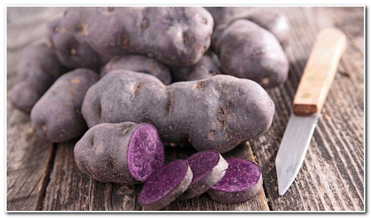 Фиолетовый картофель синева