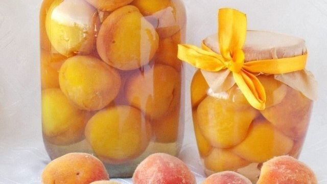 Консервированные персики в сиропе на зиму